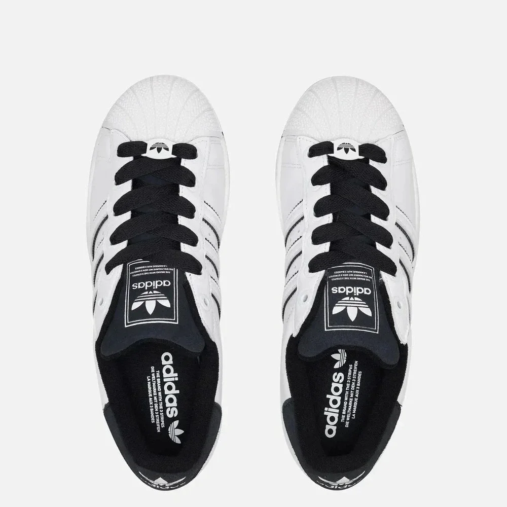 Adidas Superstar II‎ Men's Size 13.5 Shoes Cloud White/Core Black JH5469 NEW